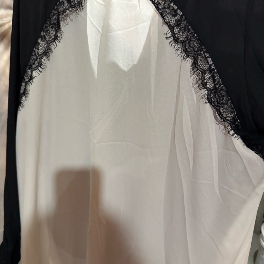 Worthington Black and White Chemise Intimates